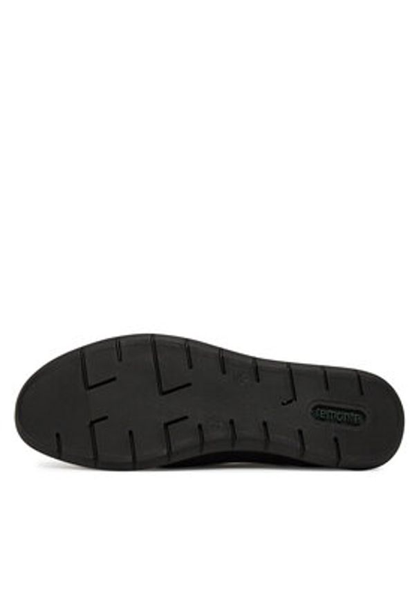 Remonte Półbuty R7102-01 Czarny. Kolor: czarny. Materiał: materiał