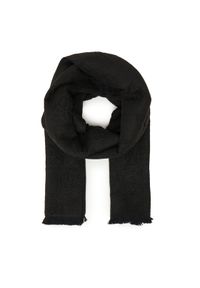 Guess Szalik AM9532 POL03 Czarny. Kolor: czarny. Materiał: poliester, materiał