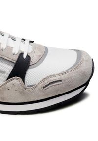 Emporio Armani - Sneakersy EMPORIO ARMANI - X4X537 XM678 N638 Plast/Blk/Op.Wht/Blk. Okazja: na spacer, na co dzień. Kolor: biały. Materiał: materiał, zamsz. Szerokość cholewki: normalna. Styl: casual, elegancki, sportowy #4