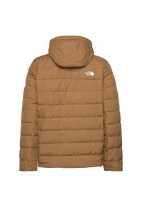 Kurtka męska zimowa z kapturem The North Face Men Aconcagua 3 Hoodie Utility Bro. Typ kołnierza: kaptur. Kolor: brązowy. Sezon: zima