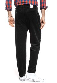 Lee - LEE SPODNIE MĘSKIE RELAXED CHINO BLACK L73NDC01