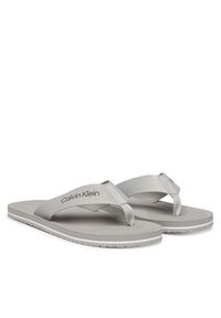 Calvin Klein Japonki Logo Webbing Strap HM0HM02106 Szary. Kolor: szary. Materiał: materiał #5