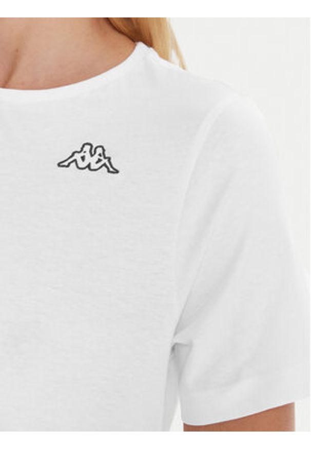 Kappa Komplet t-shirtów Logo Alyce 322564W Biały Regular Fit. Kolor: biały. Materiał: bawełna