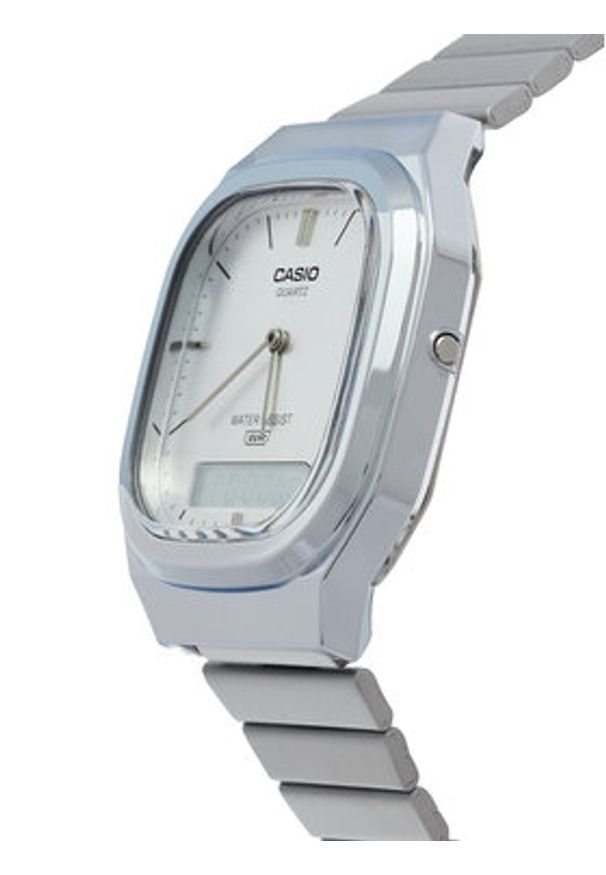 Casio Zegarek AQ-240E-7AEF Srebrny. Kolor: srebrny