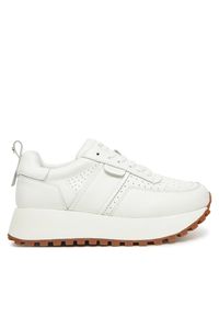 Sneakersy GOE. Kolor: biały