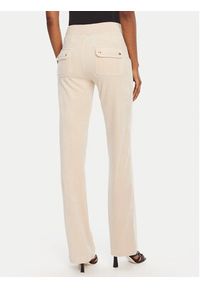 Juicy Couture Spodnie dresowe Del Ray JCAP180G Beżowy Regular Fit. Kolor: beżowy. Materiał: syntetyk #3