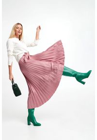 Marella - Spódnica plisowana Domino MARELLA MONOCHROME #1