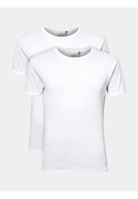 G-Star RAW - G-Star Raw Komplet 2 t-shirtów D07205-124-110 Biały Slim Fit. Kolor: biały. Materiał: bawełna