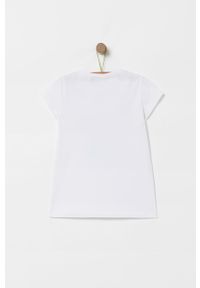 OVS - T-shirt dziecięcy X Warner Bros 104-140 cm.. Okazja: na co dzień. Kolor: biały. Materiał: bawełna, dzianina, elastan. Wzór: nadruk, aplikacja. Styl: casual #2