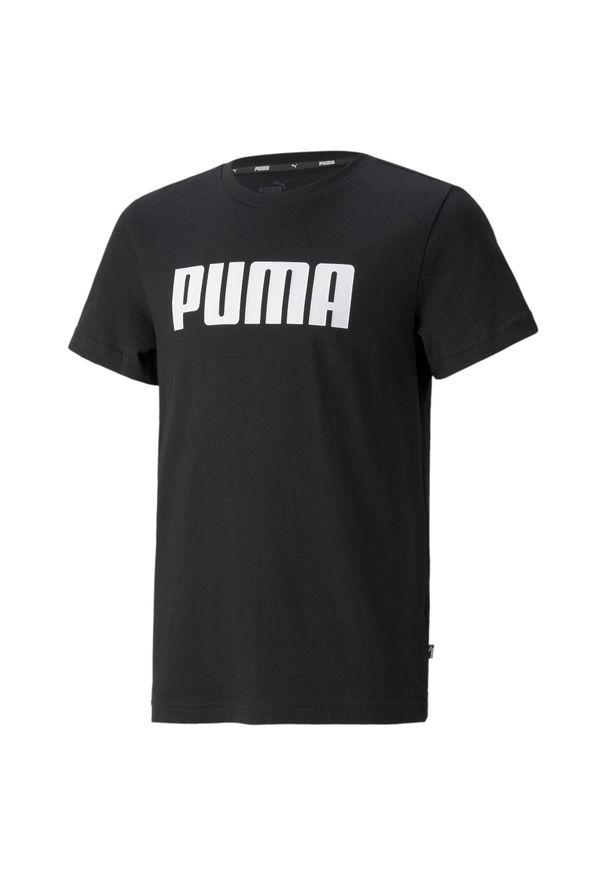 T-shirt z krótkim rękawem dla dzieci Puma ESS B. Kolor: czarny. Długość rękawa: krótki rękaw. Długość: krótkie