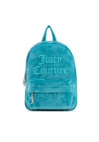 Juicy Couture Plecak BIJXT8702WPO Turkusowy. Kolor: turkusowy. Materiał: poliester, materiał