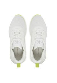 Calvin Klein Jeans Sneakersy Hike Runner Mg Tech YW0YW01856 Biały. Kolor: biały. Materiał: materiał