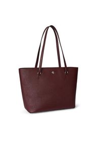 Lauren Ralph Lauren - LAUREN RALPH LAUREN Torebka 431924351026 Bordowy. Kolor: czerwony. Materiał: skórzane #5