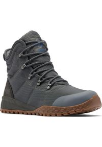 columbia - Buty Sneakersy Męskie Columbia Fairbanks Waterproof. Kolor: szary. Technologia: Omni-Heat (Columbia). Sezon: zima