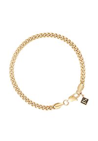 ICED STUFF Bransoletka Miami Cuban Link Złoty. Materiał: metalowe. Kolor: złoty