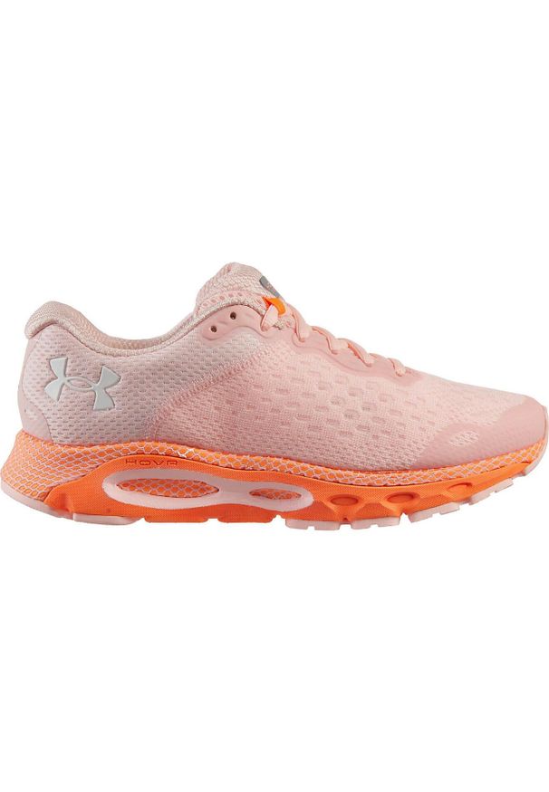 Buty do biegania damskie, Under Armour W Hovr Infinite 3. Zapięcie: sznurówki. Kolor: wielokolorowy, różowy, biały. Materiał: materiał, tkanina, syntetyk. Szerokość cholewki: normalna