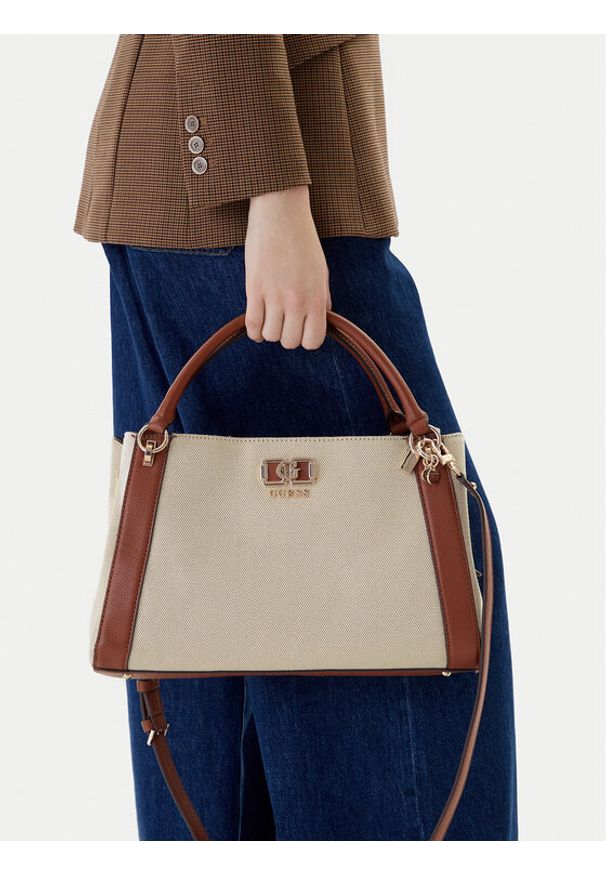 Guess Torebka Karnilla HWAG97 19070 Beżowy. Kolor: beżowy