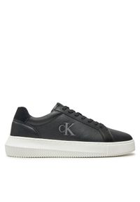 Calvin Klein Jeans Sneakersy Chunky Cupsole Low Mg YM0YM01253 Czarny. Kolor: czarny. Materiał: skóra #1