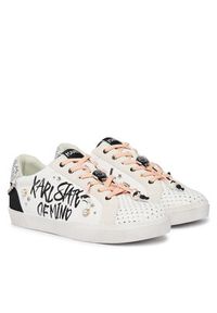 Karl Lagerfeld - KARL LAGERFELD Sneakersy KL60116S Biały. Kolor: biały. Materiał: skóra #5