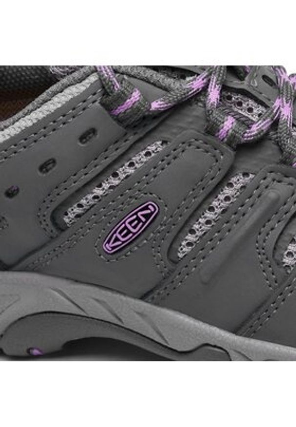 keen - Keen Trekkingi Koven Wp W 1025157 Szary. Kolor: szary. Materiał: skóra