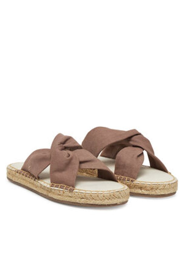 EMU Australia Espadryle Rowley W13169 Beżowy. Kolor: beżowy. Materiał: materiał