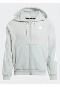 Adidas - adidas Bluza Future Icons 3-Stripes IJ8862 Szary Loose Fit. Kolor: szary. Materiał: syntetyk #6