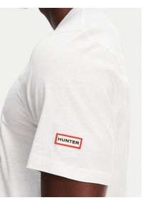 Hunter T-Shirt Duart Graphic HARM0033251 Biały Regular Fit. Kolor: biały. Materiał: bawełna #3