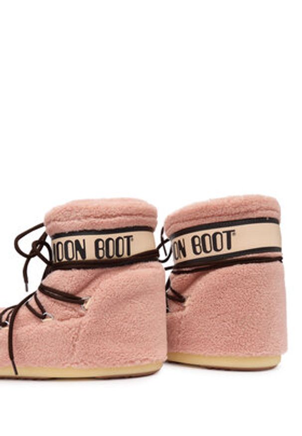 Moon Boot Śniegowce Mb Icon Fleece 80D1409700 Różowy. Kolor: różowy. Materiał: materiał