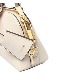 Pinko - PINKO Torebka Bowling Bag Baguette AI 25-26 PLTT 105334 A0QO Écru. Materiał: skórzane #5