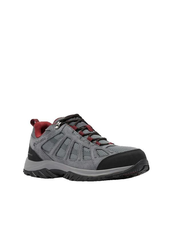 columbia - Buty Trekkingowe Męskie Columbia Redmond III Waterproof. Kolor: szary. Materiał: skóra. Sport: bieganie