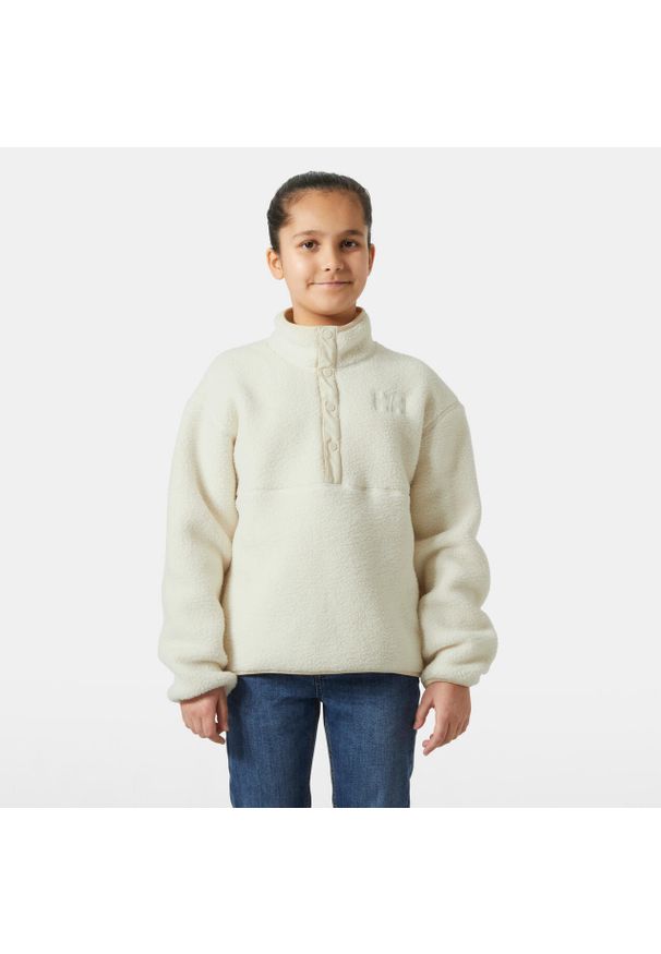 Dziecięca bluza dresowa Helly Hansen Frosty Pile. Kolor: wielokolorowy, biały, beżowy. Materiał: dresówka