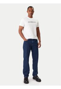 Karl Lagerfeld Jeans T-Shirt B1M17063 Biały Regular Fit. Kolor: biały. Materiał: bawełna #3
