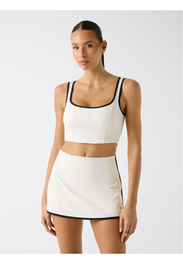 Guess Top 181230 Beżowy Classic Fit. Kolor: beżowy