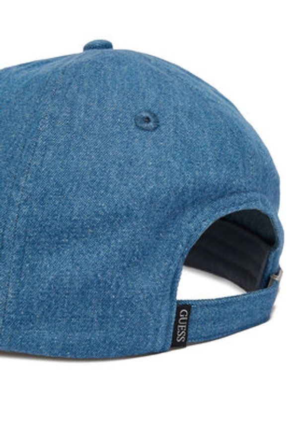 Guess Jeans Czapka z daszkiem CEO-GJ-U3-001-SS26 Niebieski. Kolor: niebieski. Materiał: bawełna