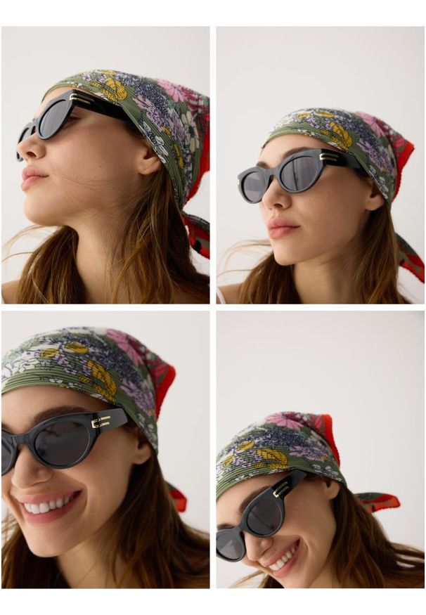 Reserved - Okulary przeciwsłoneczne - czarny. Kolor: czarny