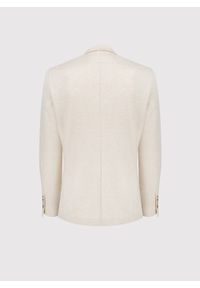 Pako Lorente - PAKO LORENTE - Beżowa dzianinowa marynarka męska. Kolor: beżowy. Materiał: dzianina #2