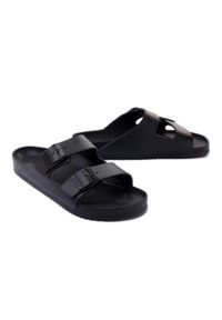 Coqui - COQUI 8302-100-2200 KONG black, klapki damskie. Kolor: czarny #1