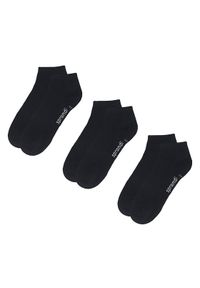 Sprandi Zestaw 3 par niskich skarpet męskich 0MB-003-AW23 (3-pack) Czarny. Kolor: czarny. Materiał: bawełna