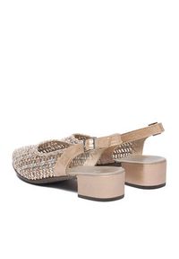 Rieker Czółenka CEO-47078-90 Złoty. Kolor: złoty. Materiał: skóra #5