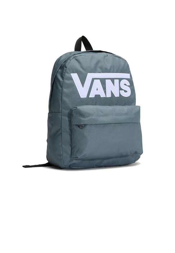 Vans - VANS OLD SKOOL DROP V BACKP Niebieski. Kolor: szary. Materiał: tkanina