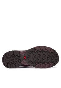 salomon - Salomon Trekkingi X Ultra 360 Edge Mid GORE-TEX L49223400 Bordowy. Kolor: czerwony. Materiał: materiał #2