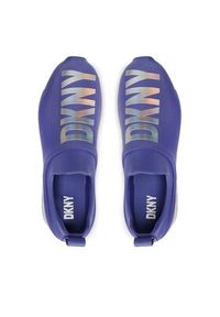 DKNY Sneakersy Jadyn K4209182 Granatowy. Kolor: niebieski. Materiał: materiał
