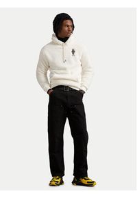 Polo Ralph Lauren Polar 710930550004 Écru Relaxed Fit. Typ kołnierza: polo. Materiał: syntetyk #5