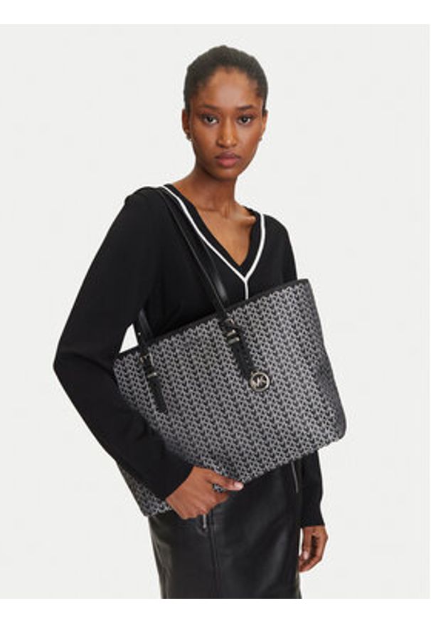 MICHAEL Michael Kors Torebka Quinn 30T5SQNT9O Czarny. Kolor: czarny