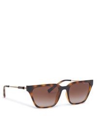 Armani Exchange Okulary przeciwsłoneczne 0AX4158S 821313 Brązowy. Kolor: brązowy