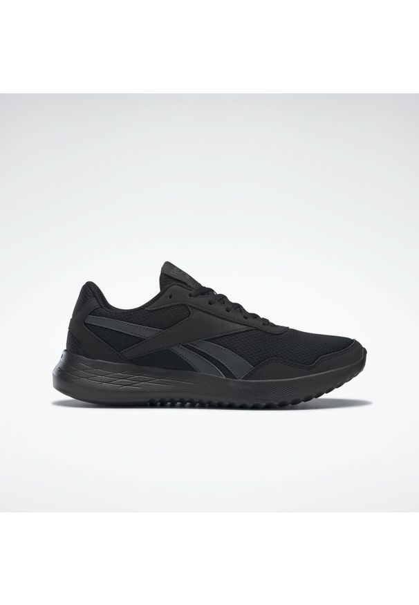 Buty do biegania damskie Reebok Energen Lite. Zapięcie: sznurówki. Kolor: czarny, wielokolorowy. Materiał: syntetyk, tkanina, materiał. Szerokość cholewki: normalna. Sport: bieganie