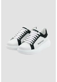Valentino by Mario Valentino - VALENTINO Białe sneakersy damskie Bounce S Sneaker Lace-up, Rozmiar 37. Kolor: biały #5