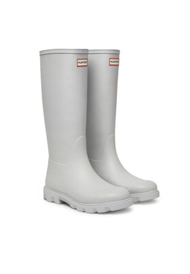 Hunter Kalosze Downpour Tall Wellington HFRW0001251 Szary. Kolor: szary. Materiał: syntetyk