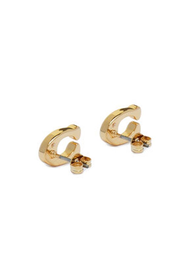 Coach Kolczyki 37369816GLD710 Złoty. Materiał: metalowe. Kolor: złoty