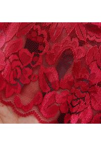 Intica - Majtki koronkowe z pełnym tyłem eleganckie Heidine. Kolor: beżowy. Materiał: koronka. Wzór: koronka #5